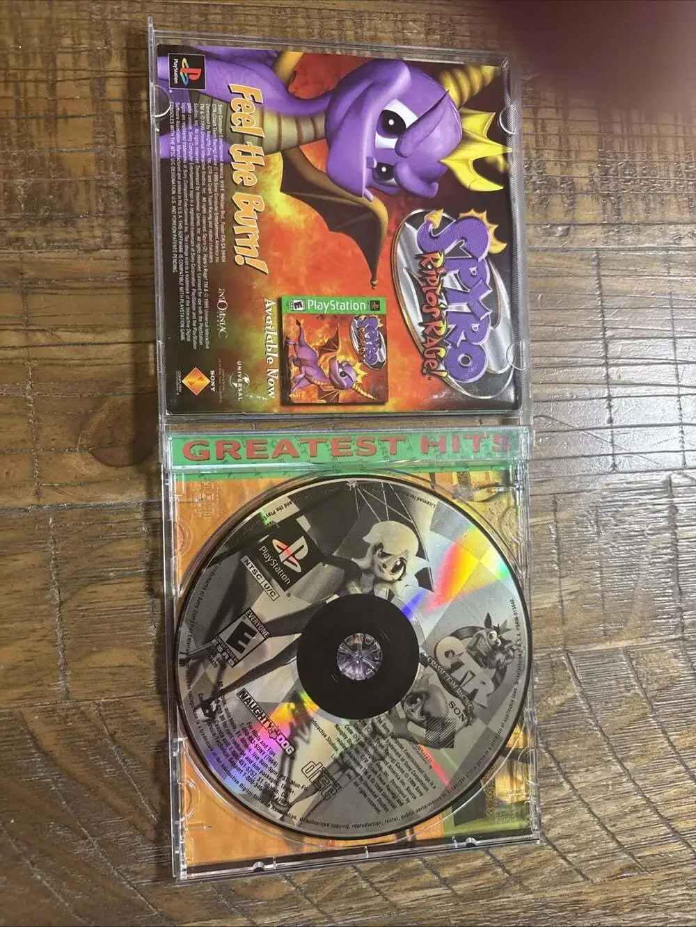 CTR Crash Team Racing PlayStation 1 With Manual Tested Good